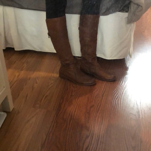 Jessica Simpson Shoes - Jessica Simpson Riding Boots, Whiskey Brown, 8.5